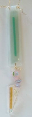 handcrafted recycled glass suncatcher made in the USA